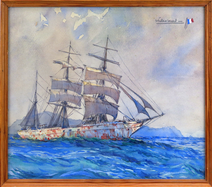 Mélissent, Maurice, akvarell, segelfartyg,_11153a_lg.jpeg