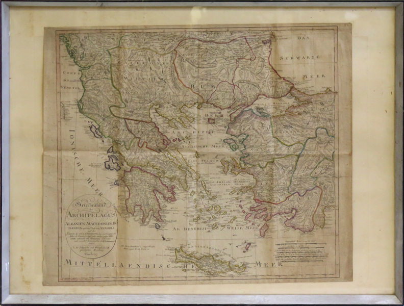 Sotzmann, Johann Daniel Ferdinand, karta, kopparstucken och delvis handkolorerad, "Griechenland der Archipelagus", _11689a_8d94d3588307169_lg.jpeg