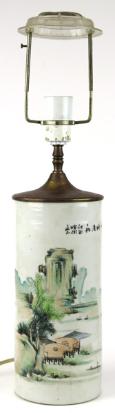 Penselvas, porslin, Kina, Qing/republik, 1900-talets början, _11705a_lg.jpeg