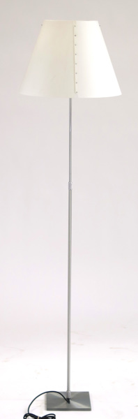 Rizatto, Paolo för Luce Plan, golvlampa, aluminium med vit plastskärm, "Costanza D13"_11710a_lg.jpeg