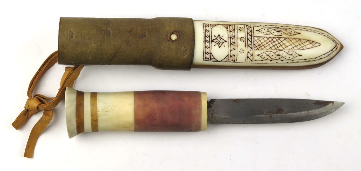 Kniv, halvhorn, samiskt arbete, 1900-talets 2 hälft, _13378a_8d97e8a778d4bc1_lg.jpeg