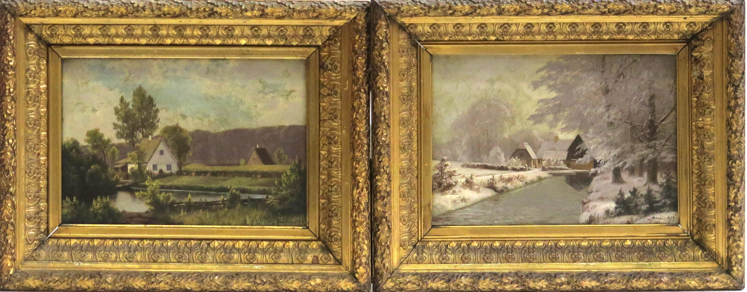 Okänd konstnär, 1800-talets slut, oljor, 1 par, landskap, _15895a_8d9da972f36efde_lg.jpeg