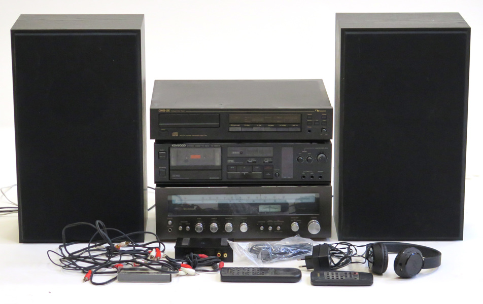 Stereo, kassettdäck Kenwood, receiver Tecknichs, CD-spelare Nakamichi, _16035a_8d9e0de3ad35e31_lg.jpeg