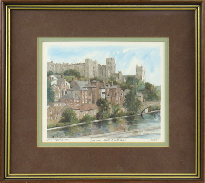 Martin, Philip, färglito, Durham Castle & Cathedral, _16121a_lg.jpeg