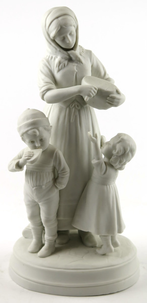 Okänd designer för Wilhelm Goebel, skuptur, parian, mor och barn, _16258a_lg.jpeg