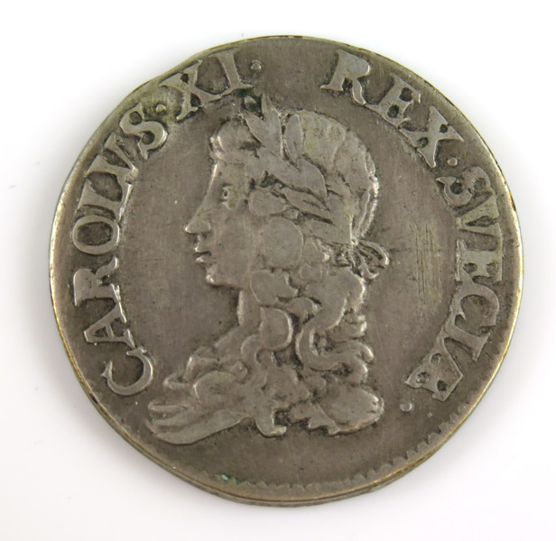 Silvermynt, 2 Mark, Karl XI 1671,  _16274a_lg.jpeg