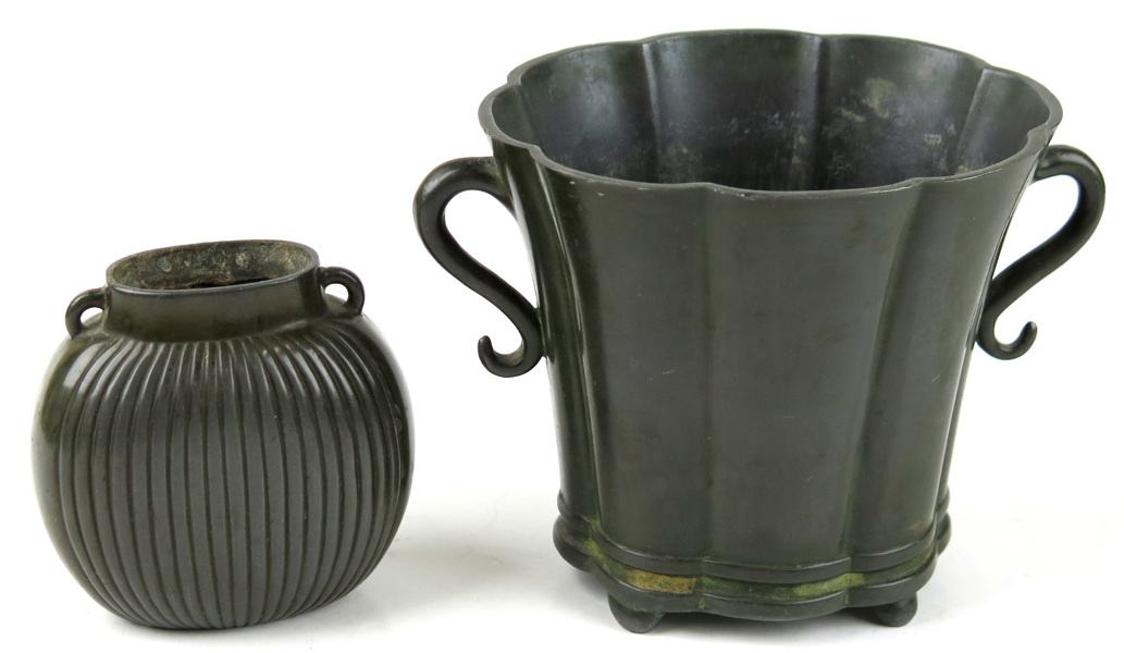 Just Andersen, Ib, vaser, 2 st, bronserad metall, så kallad Diskometall, _16329a_lg.jpeg