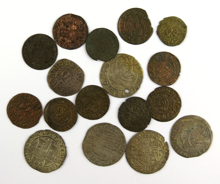 Parti mynt, Polen och Baltikum, 17 st, _16654a_8d9f09f8ab6d84c_lg.jpeg