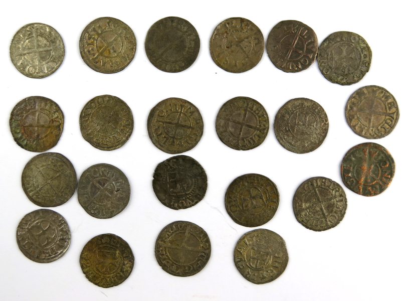 Parti silvermynt, 22 st, Livländska Orden mm, _16656a_8d9f09fa37d7d09_lg.jpeg