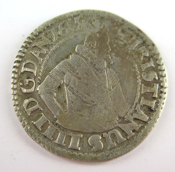 Silvermynt, 1 Marck Danske, Danmark Kristian IV 1615, _16872a_8d9f558484f37d1_lg.jpeg