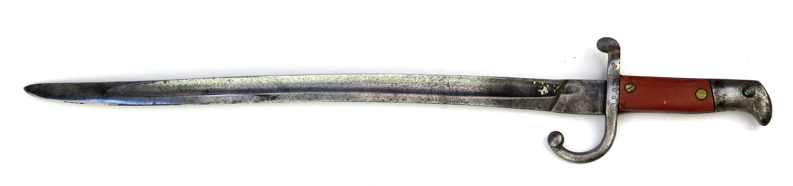 Bajonett, stål med (senare) bakelitkavlar, Weyersberg, Kirschbaum & Co, 1800-talets 2 hälft, _17380a_lg.jpeg