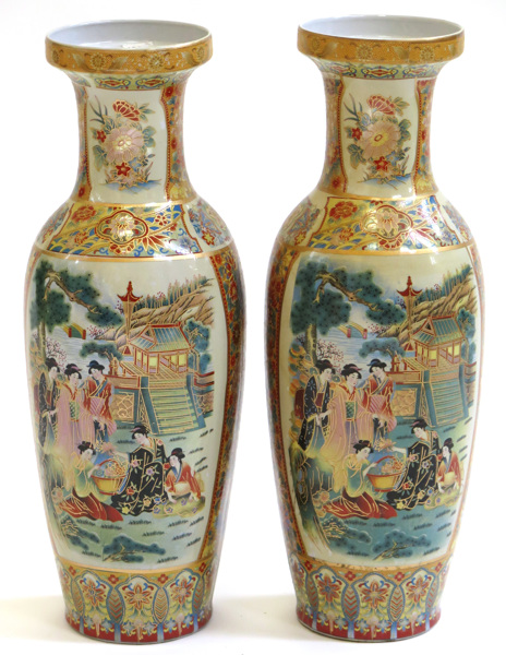 Golvvaser, 1 par, keramik, Kina, 1900-talets 2 hälft, _17841a_8da0d98d3c9b2ff_lg.jpeg
