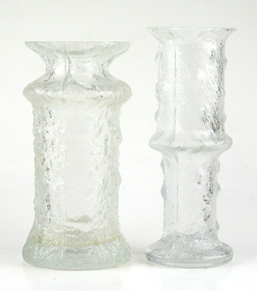 Sarpaneva, Timo för Iittala, vaser, två st, gjutet glas, _18448a_8da22af63afc332_lg.jpeg