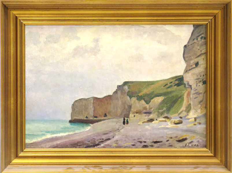 Yon, Edmond Charles, olja, klippbranter, Normandie,_18825a_lg.jpeg