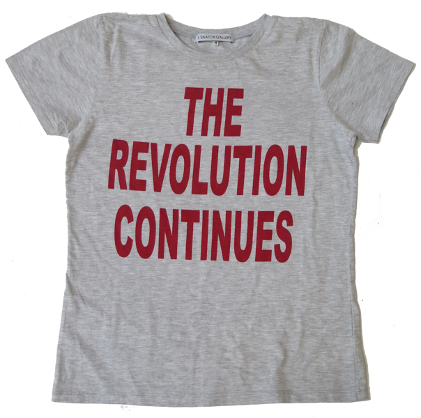 T-shirt, Saatchi Gallery London, "The Revolution Continues",  storlek M, oanvänd_18948a_8da3996d3e35ddb_lg.jpeg