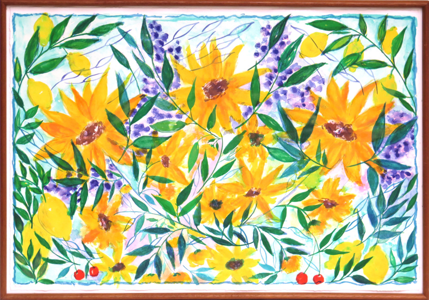 Linderholm, Lena A, färglito, komposition med blommor, _19012a_lg.jpeg