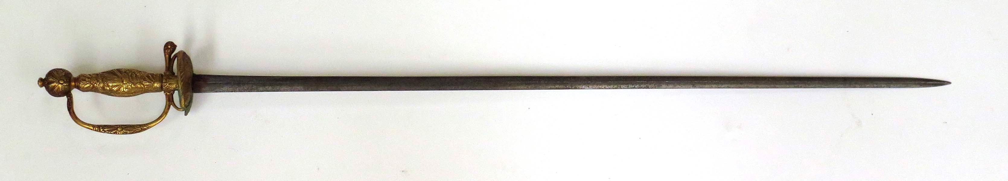 Dräktvärja, smide med förgyllt bronsfäste, 1700-talets 2 hälft, _2161a_lg.jpeg
