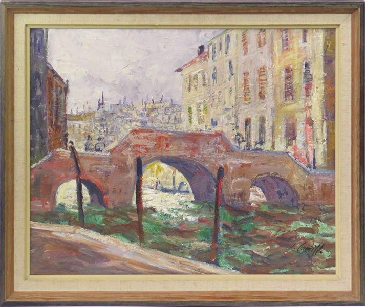 Okänd konstnär, olja, Ponte dei Tre Archi, Venedig, _21987a_8da8f1f35d6d380_lg.jpeg