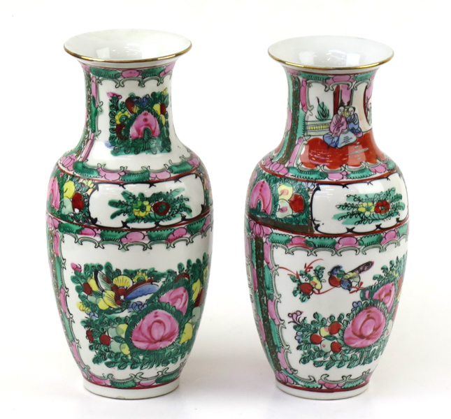 Vaser, 1 par,  porslin, Kina, 1900-tal, _22013a_8da90042bc6298d_lg.jpeg
