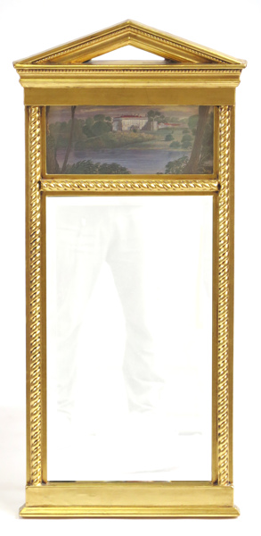 Spegel, förgyllt trä och stuck, empirestil, 1900-tal, _2238a_8d84ab2ee343c77_lg.jpeg