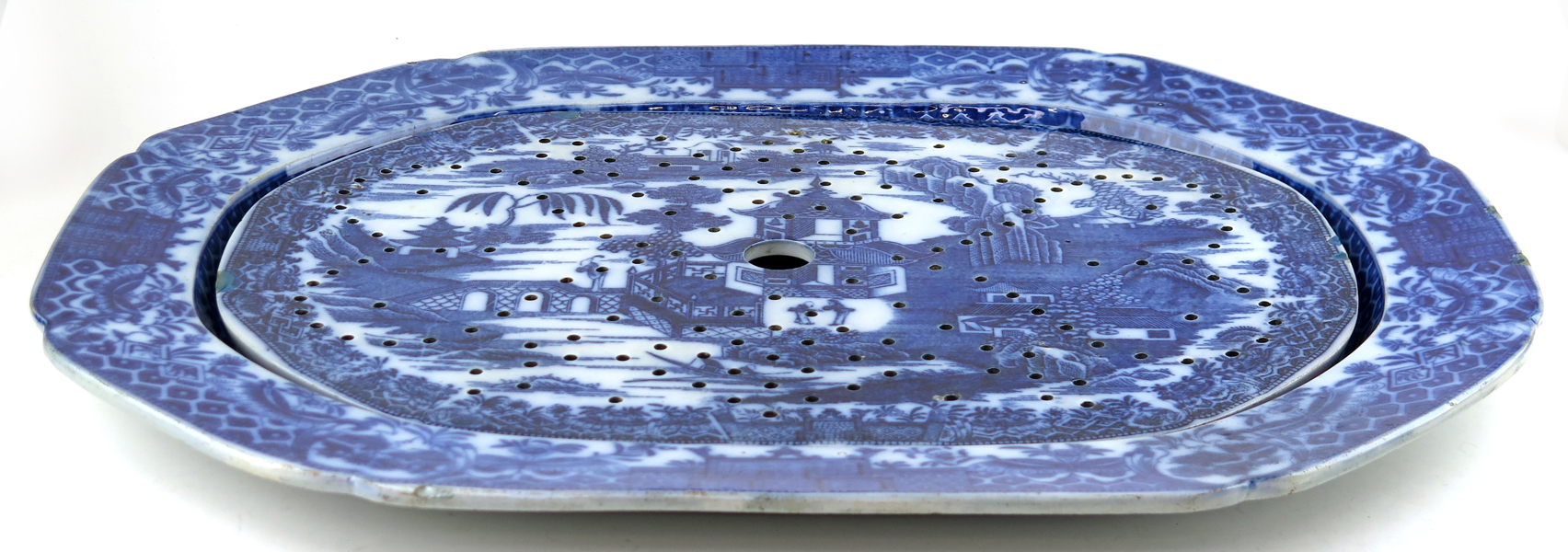 Stekfat med silfat, flintgods, Staffordshire, 1800-talets mitt, blå underglasyrdekor i Willowmotiv, _22621a_8da9bc8695106dc_lg.jpeg