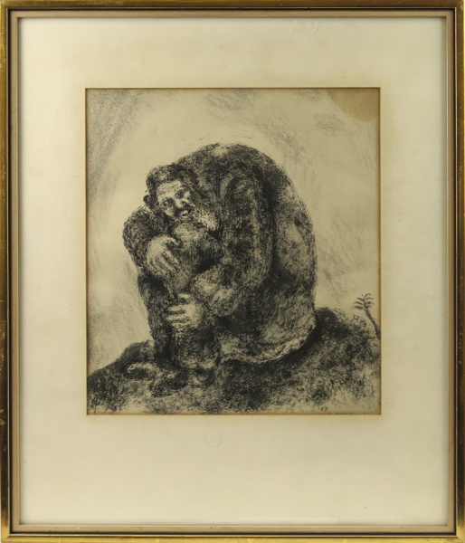 Chagall, Marc, etsning, "Elie sur le Mont Carmel" 1957, _22791a_8daa876c9a7aee0_lg.jpeg
