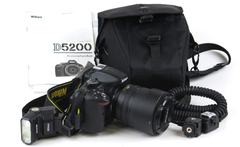 Digitalkamera, Nikon D5200, 24,1 Megapixlar, objektiv Nikkor 18-135 mm, _23557a_8dab5e865413b3d_lg.jpeg