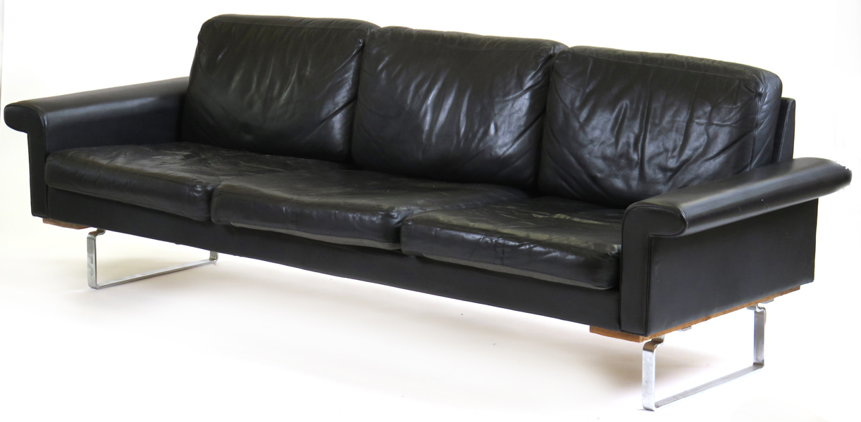 Okänd designer för ASKO, 1960-tal, soffa, svart läderklädsel på stålmedar, _25487a_lg.jpeg