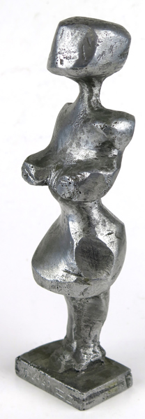 Bengtsson, Walter, skulptur, aluminium, stående kvinnogestalt, signerad, daterad -60 och numrerad 7/10, h 24 cm_25940a_8db091d2e05d540_lg.jpeg
