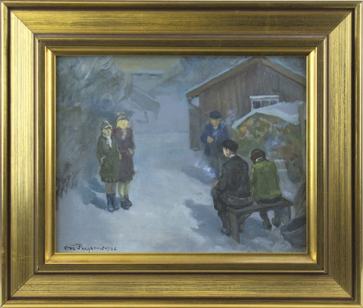 Persson, Ove, olja, vintermotiv med människor, signerad och daterad 1982, 19 x 24 cm_26026a_8db0aa82e7e82a4_lg.jpeg
