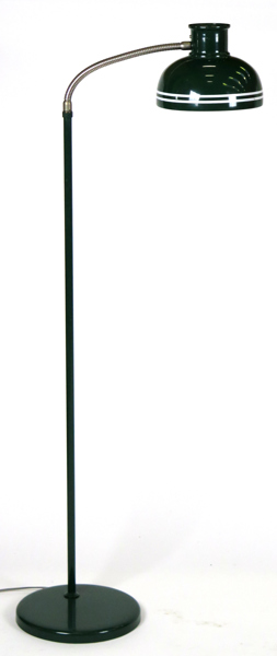 Andersson, Olle för Luco, Göteborg, golvlampa, delvis grönlackerad metall, 1960-70-tal,  justerbar ljuskälla, h cirka 120 cm_26149a_8db0f67164828b7_lg.jpeg