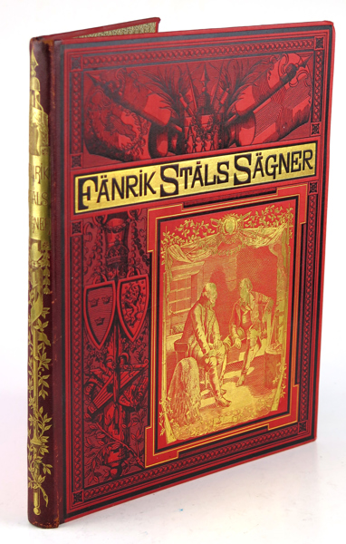 Bok, Johan Ludvig Runeberg, Fänrik Ståls sägner, tryckt 1886, något fläckig_26150a_8db0f67264106fd_lg.jpeg
