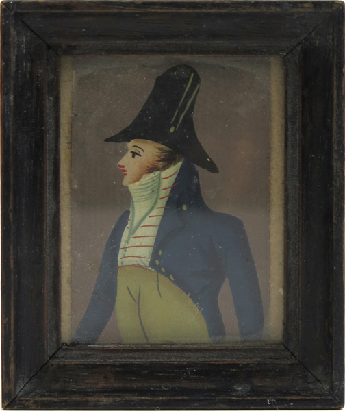 Okänd konstnär, 1800-talets början, mansporträtt, synlig pappersstorlek cirka 6 x 4 cm_27137a_8db2a19cf8027c6_lg.jpeg