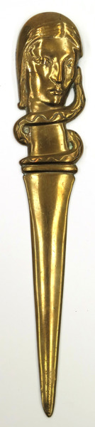 Bok/brevsprättare, brons, art-déco, 1920-tal, dekor av Hygieia med ormen, osignerad, l 29 cm_27281a_8db2bb082c2dd87_lg.jpeg