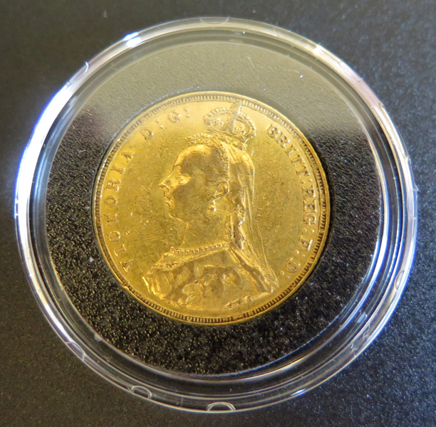 Guldmynt, 1 Sovereign, Storbritannien Viktoria 1887, 7,98 gram 916/1000 guld, säljes till förmån för Lions_27300a_8db2c7b2f756bc9_lg.jpeg