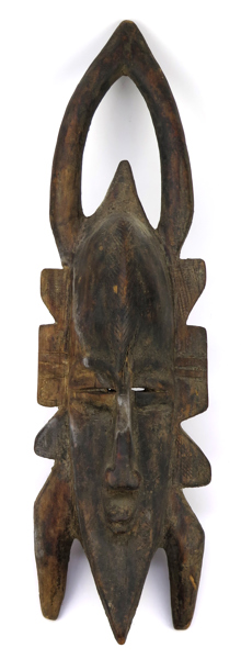 Mask, skuret trä, så kallad Kpelie, Senufo, Elfenbernskusten, 1900-talets mitt eller 2 hälft, h 54 cm_27330a_8db3c2b73c623d4_lg.jpeg