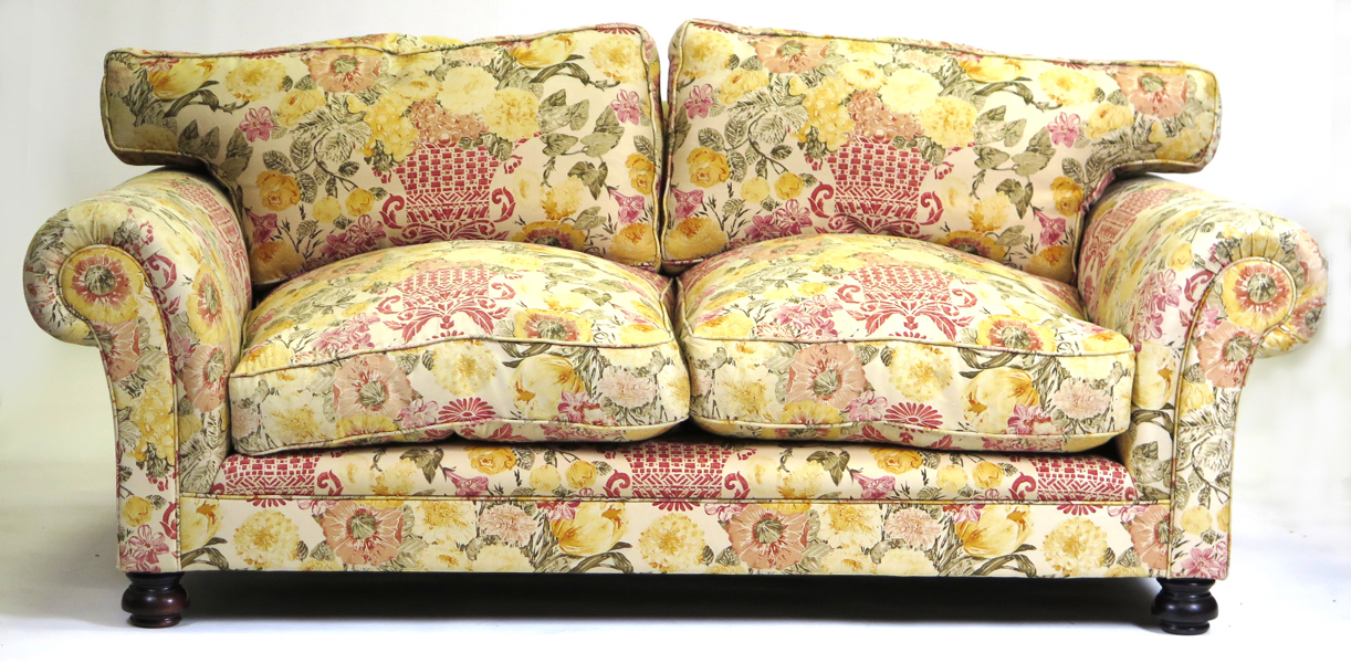 Okänd designer för George Smith, soffa, kretongklädsel, l 210 cm, visst slitage_27384a_lg.jpeg