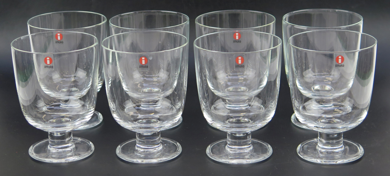 Klenell, Matti för Iittala, ölglas, 8 st, Klempi, design 2012, h 12 cm