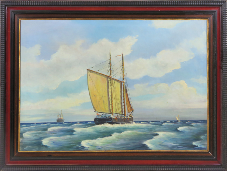 Arup Jensen, C, olja, fartyg till havs, signerad, 84 x 118 cm_28512a_lg.jpeg