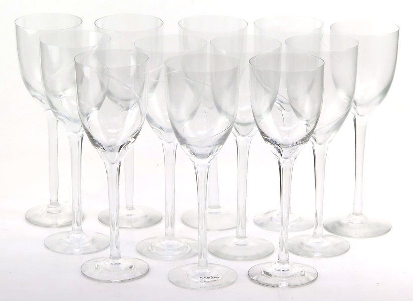 Ehrner, Anna för Kosta Boda, vinglas, 12 st, "Line" design 1982, h 22 cm_28820a_lg.jpeg
