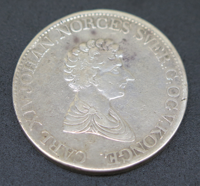 Silvermynt, 1 Speciedaler (9 1/4 Stycken, 1 Mark Fin Silver) Karl XIV Johan, Norge 1829_29821a_8db7ba4a205f091_lg.jpeg