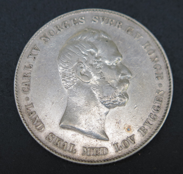 Silvermynt, 1 Speciedaler, Karl XV, Norge 1861_29831a_8db7ba55630045c_lg.jpeg