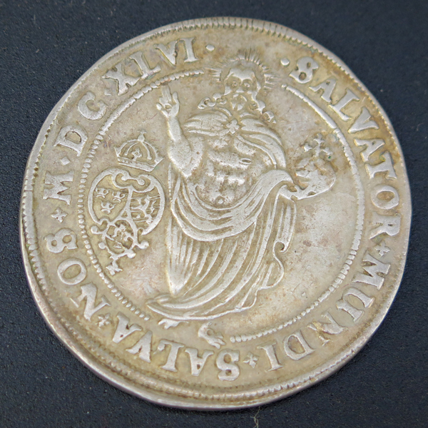 Silvermynt, 1 Riksdaler, Kristina 1646