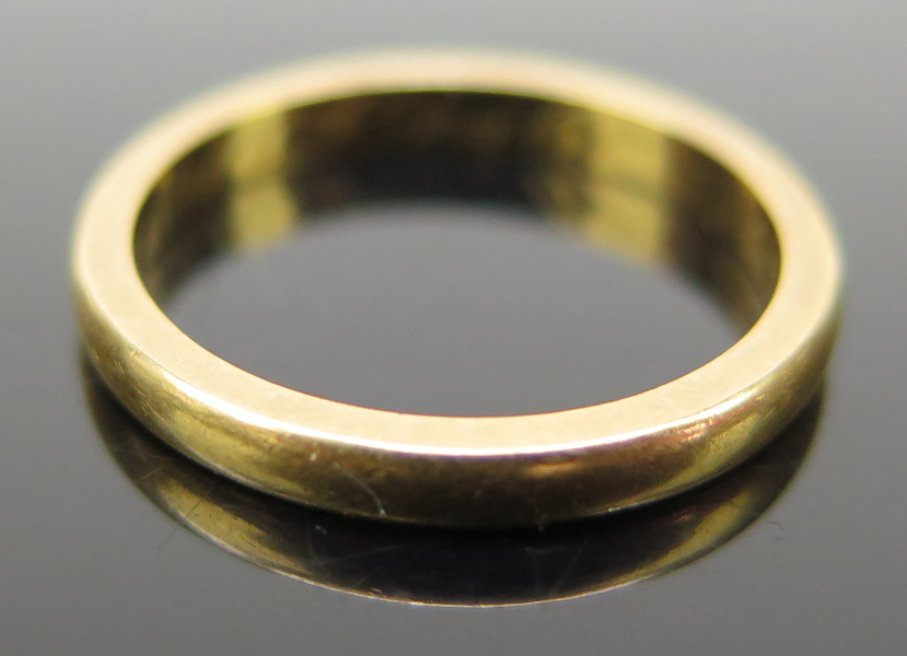 Ring, 20 karat rödguld, vikt 3,4 gram