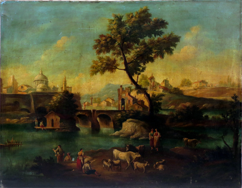 Okänd konstnär, 1800-tal, olja, arkadiskt landskap, 85 x 110 cm, renoverad_30914a_8db9e62ed628f89_lg.jpeg