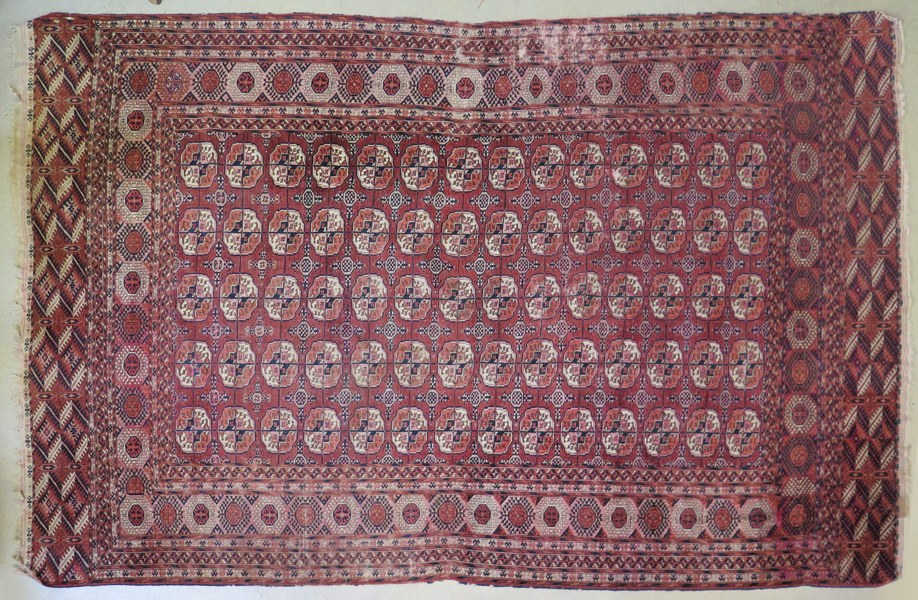 Matta, antik Teketurkmen, 340 x 230 cm