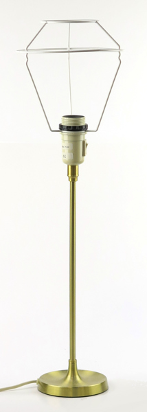 Klint, Esben för Le Klint, bordslampa, mässing, modell 307-308, design 1948, total h 63 cm, skärm saknas