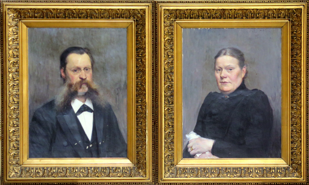 Björck, Oscar, oljemålningar, 1 par, porträtt av knivfabrikör Johan Engström Eskilstuna och hh, signerade och daterad 1898, 75 x 58 cm_33607a_lg.jpeg