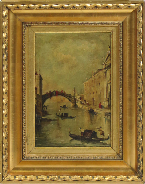 Guardi, Francesco, efter honom, olja, 1800-tal, motiv från Venedig med Ponte dei Mendicanti, 36 x 25,5 cm_33660a_8dbe452aa400f03_lg.jpeg