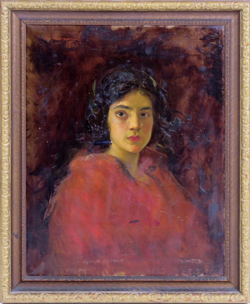 Okänd fransk konstnär, olja, kvinnoporträtt, otydligt signerad och daterad 1921, 65 50 cm_33667a_8dbe456cce981c2_lg.jpeg